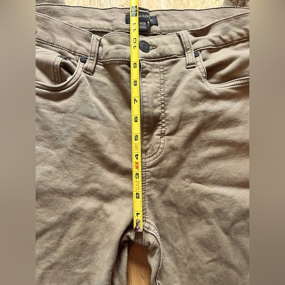 Banana Republic Men's Brown Solid Slim Jeans 34x30 - Picture 9 of 9